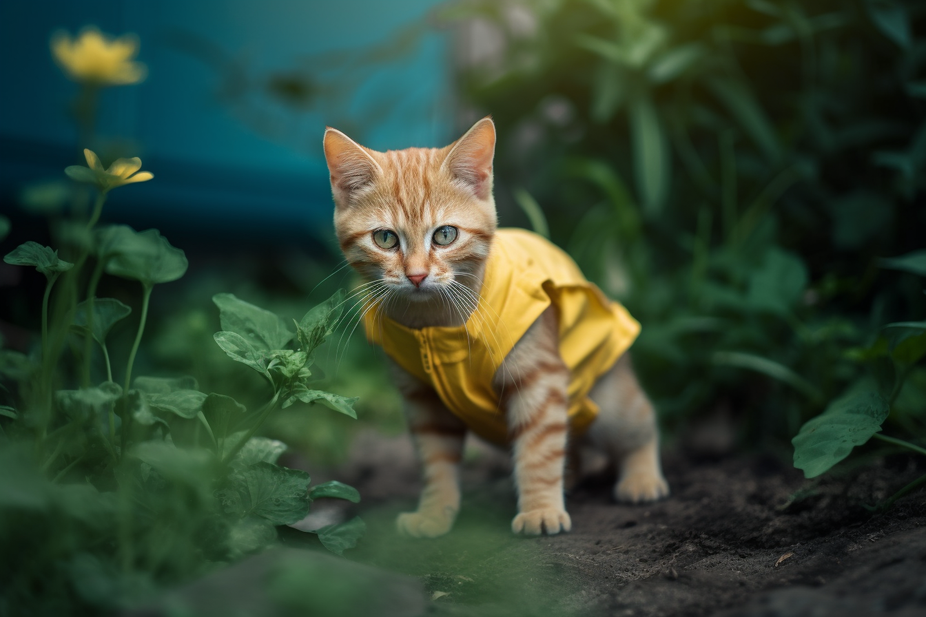 Pourquoi l'herbes à chat rend fou les chats !